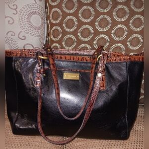 Brahmin leather tote